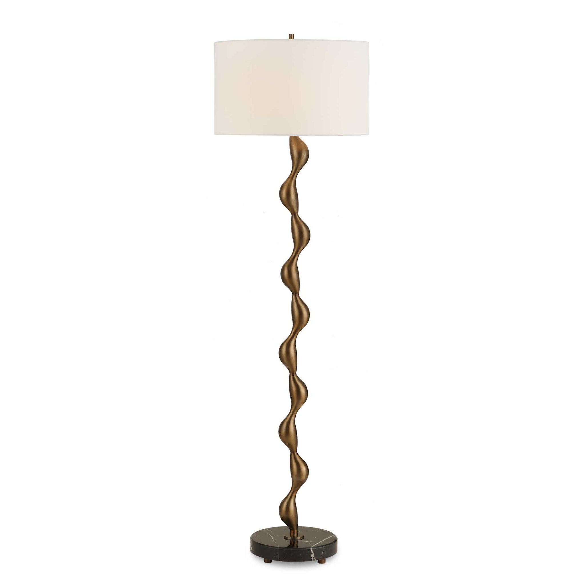 Uttermost Remolino Bronze Floor Lamp