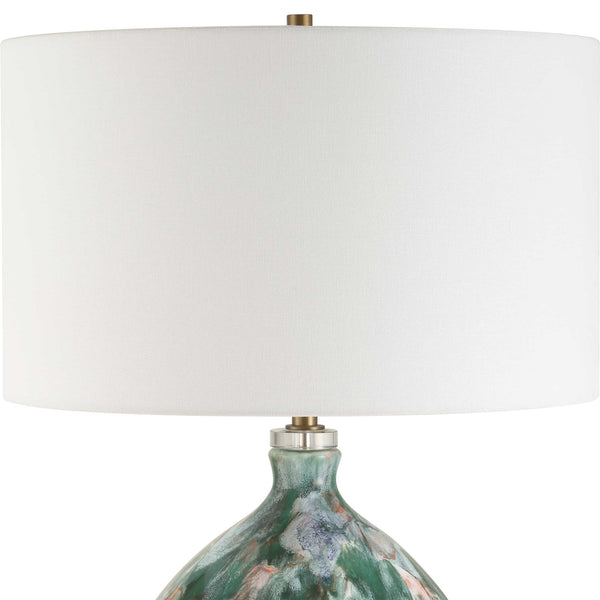 Uttermost Mihaela Drip Glaze Table Lamp
