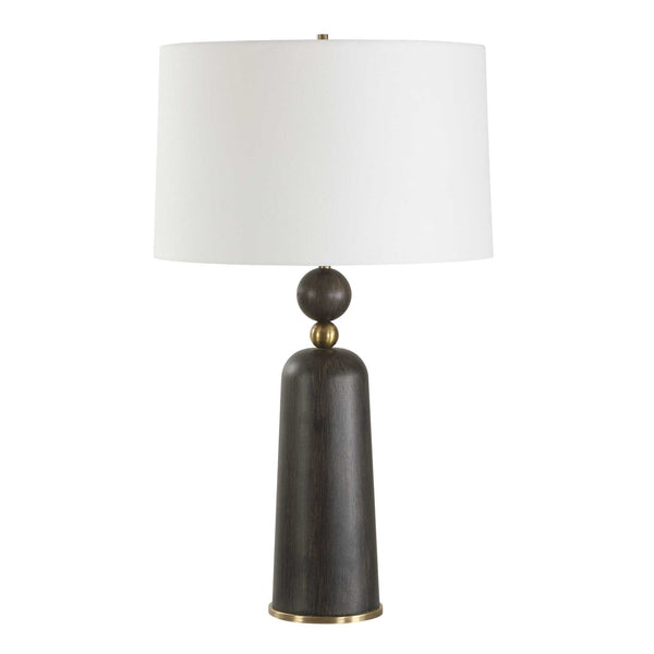 Uttermost McQuinn Dark Walnut Table Lamp