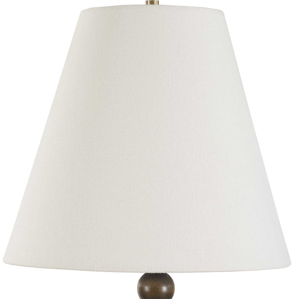 Uttermost Gallus Wood Spheres Table Lamp