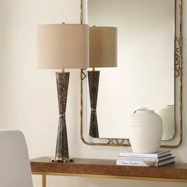 Uttermost Jameson Marble Cones Table Lamp
