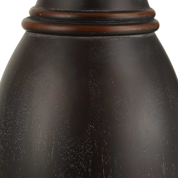 Uttermost Pravin Dark Wood Floor Lamp