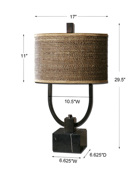 Uttermost Stabina Metal Table Lamp