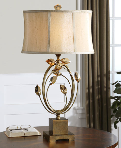 Uttermost Alenya Gold Table Lamp