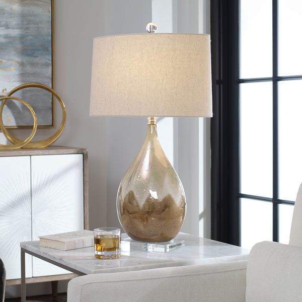 Uttermost Flavian Glazed Ceramic Lamp