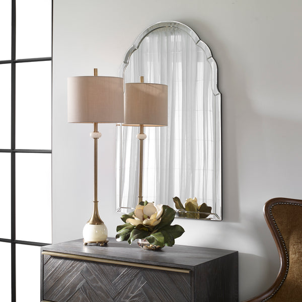 Uttermost Brayden Frameless Arched Mirror