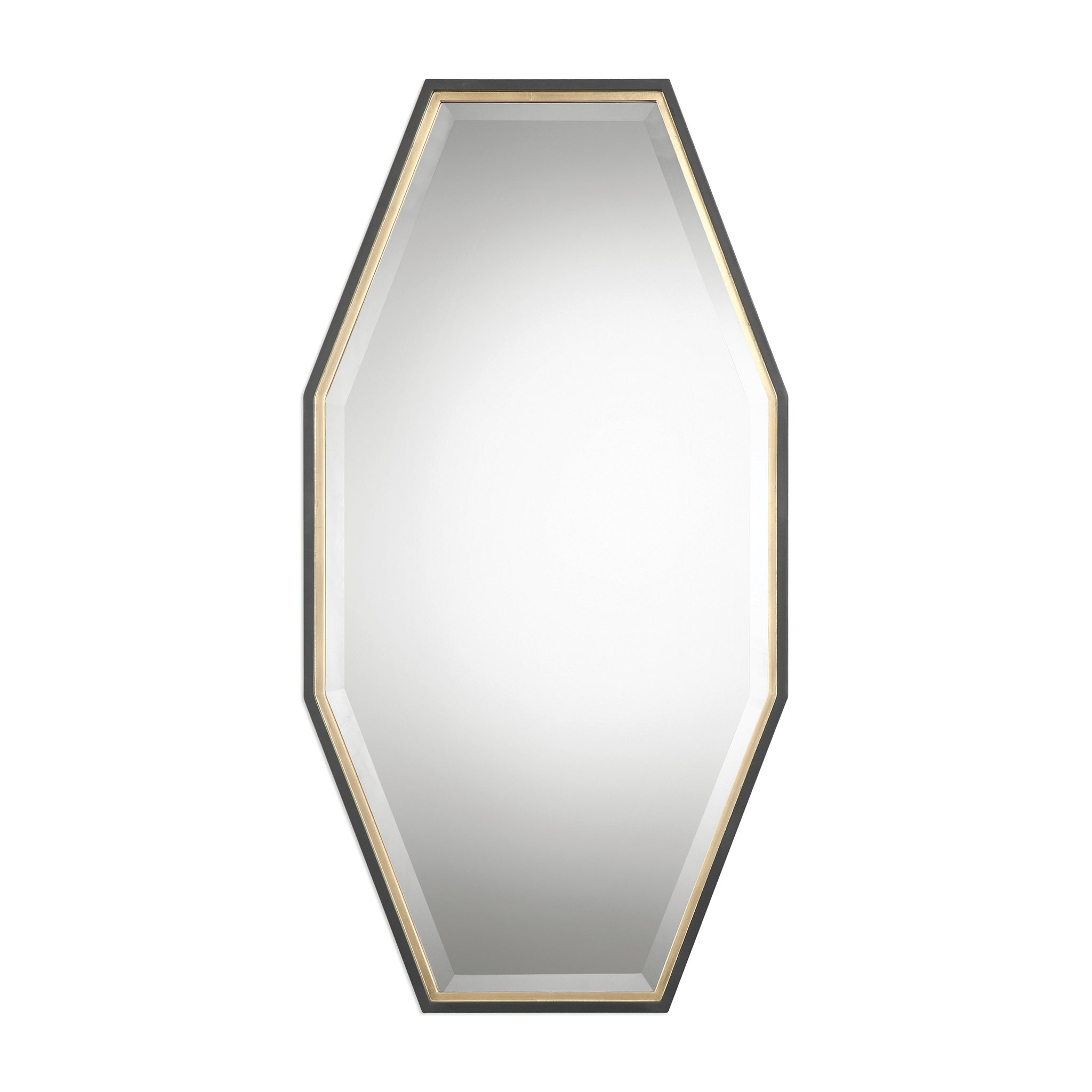 Uttermost Savion Gold Octagon Mirror