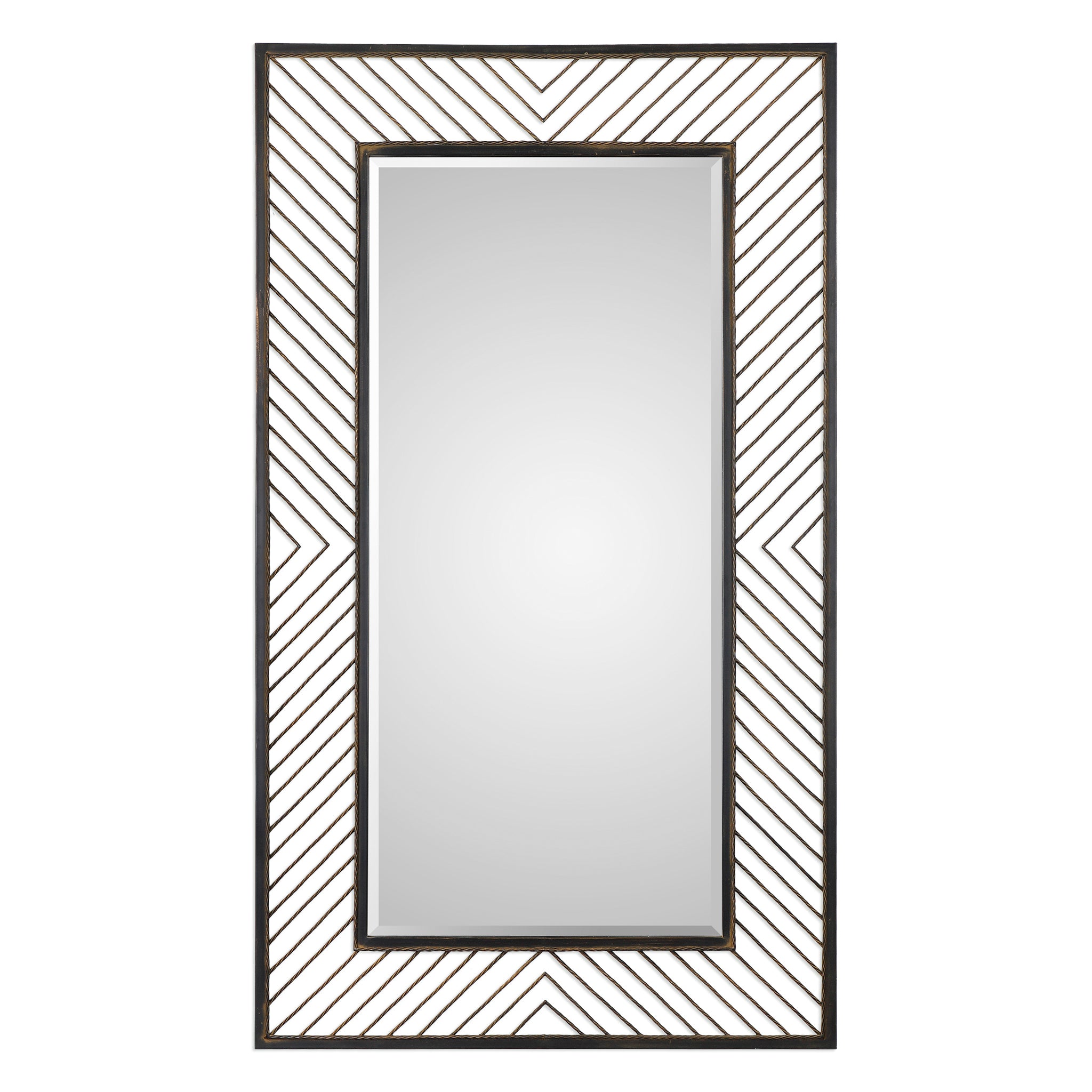 Uttermost Karel Chevron Mirror