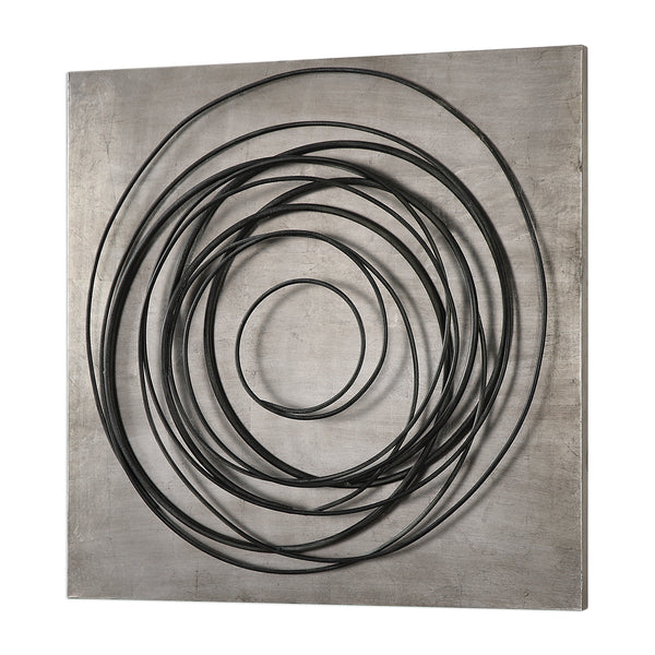 Uttermost Whirlwind Iron Coils Wall Art