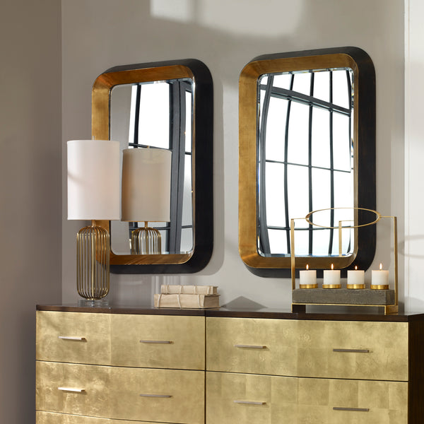 Uttermost Niva Metallic Gold Wall Mirror