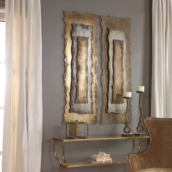 Uttermost Jaymes Oxidized Panel
