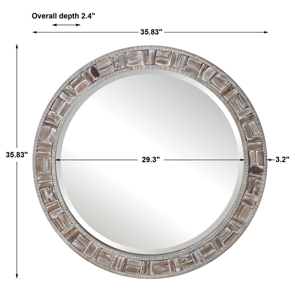 Uttermost Del Mar Round Mirror