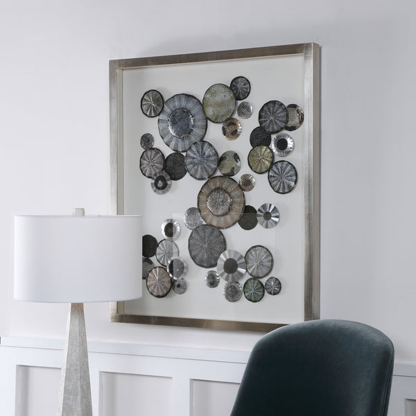 Uttermost Omala Abstract Shadow Box