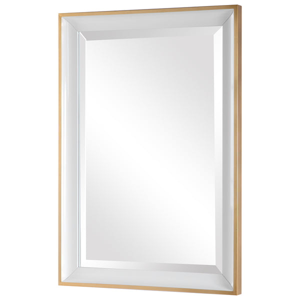 Uttermost Gema White Mirror