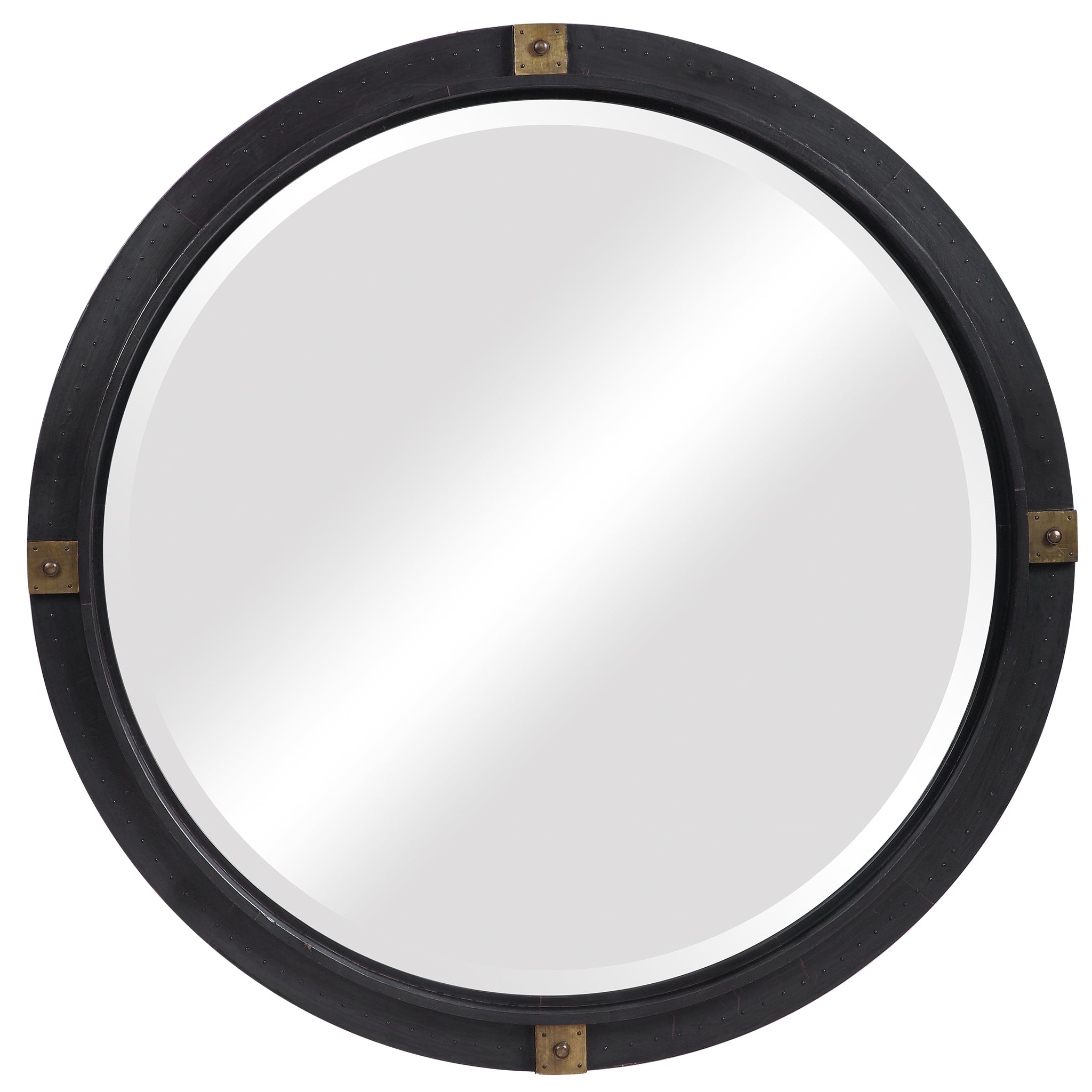 Uttermost Tull Industrial Round Mirror