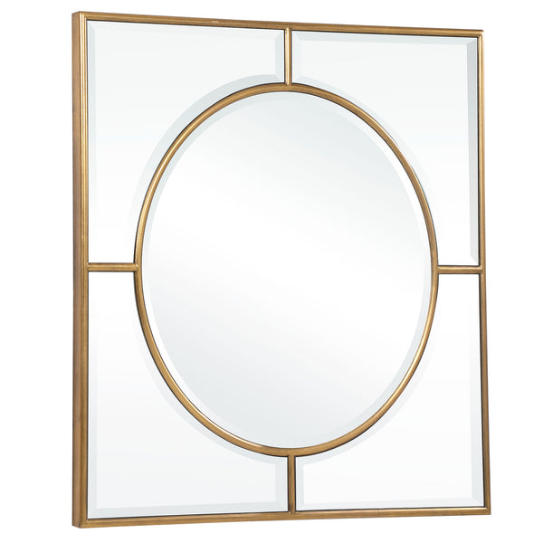 Uttermost Stanford Gold Square Mirror