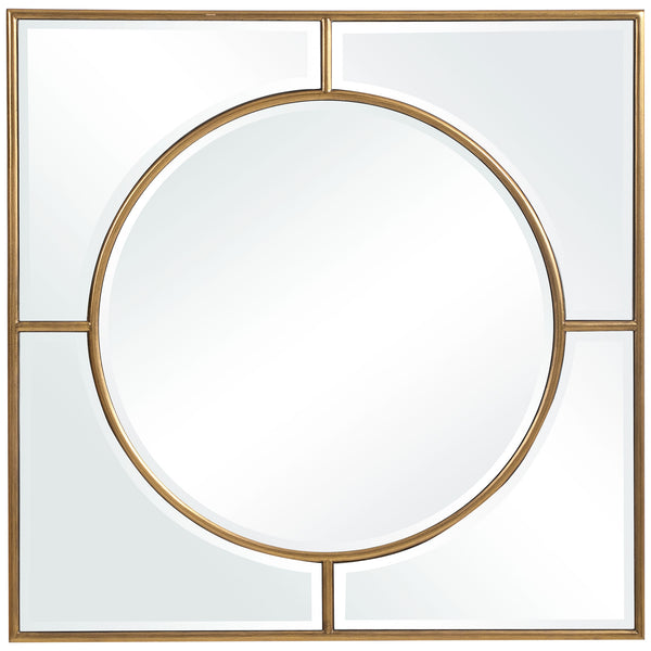 Uttermost Stanford Gold Square Mirror