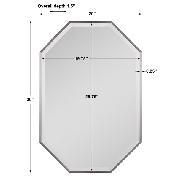 Uttermost Stuartson Octagon Vanity Mirror