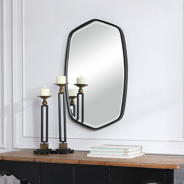 Uttermost Duronia Black Iron Mirror