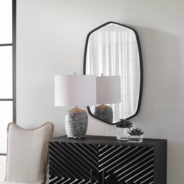 Uttermost Duronia Black Iron Mirror