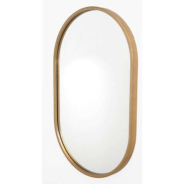 Uttermost Varina Minimalist Gold Oval Mirror