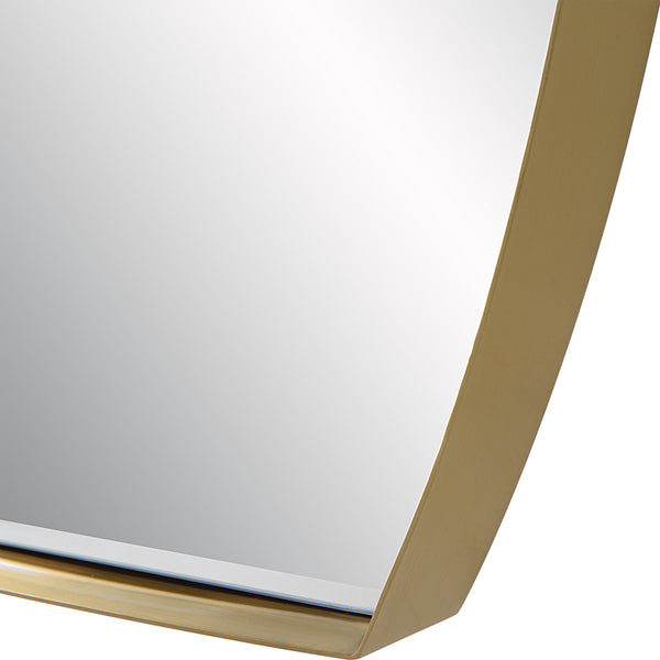 Uttermost Portal Modern Brass Mirror