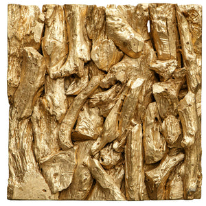 Uttermost Rio Gold Wood Wall Décor