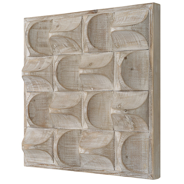 Uttermost Pickford Wood Wall Decor, Natural