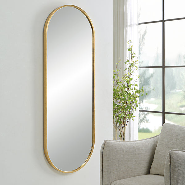 Uttermost Varina Tall Gold Mirror