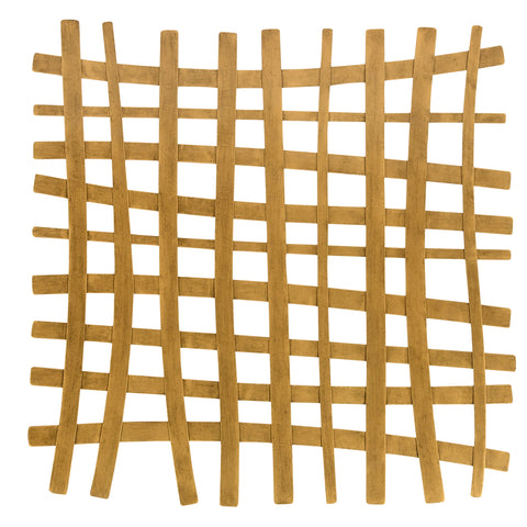 Uttermost Gridlines Gold Metal Wall Decor