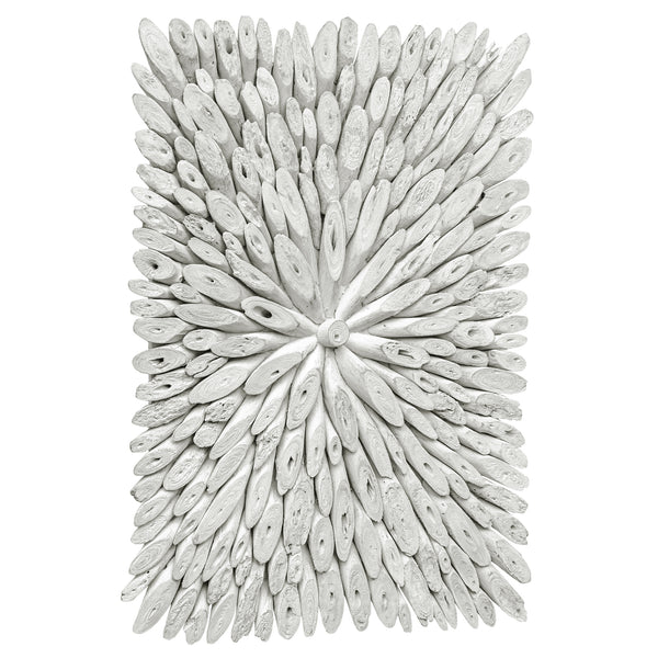 Uttermost Bahama Wood Whitewashed Wall Decor