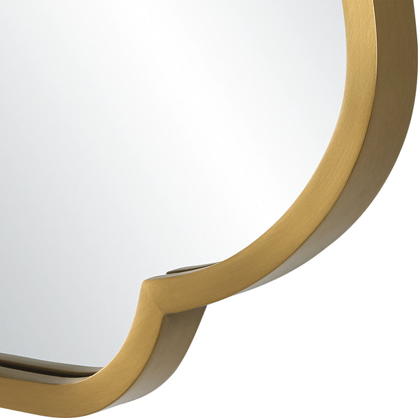 Uttermost Athena Brushed Brass Mirror