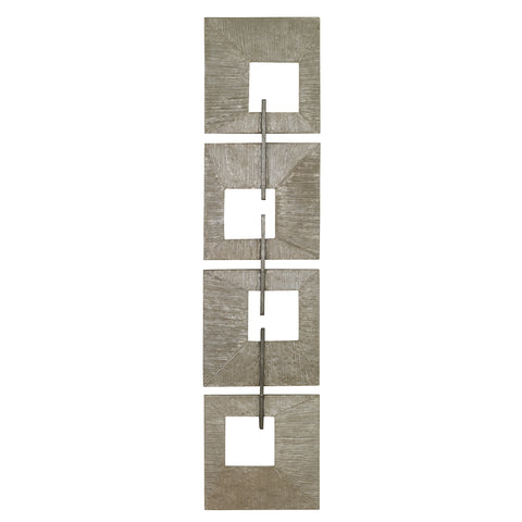 Uttermost Linked Champagne Metal Wall Decor