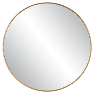 Uttermost Junius Large Gold Round Mirror