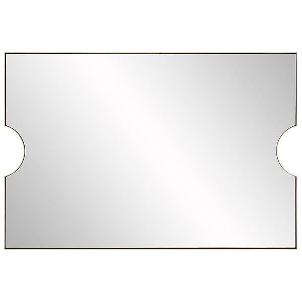 Uttermost Ticket Gold Vanity Mirror