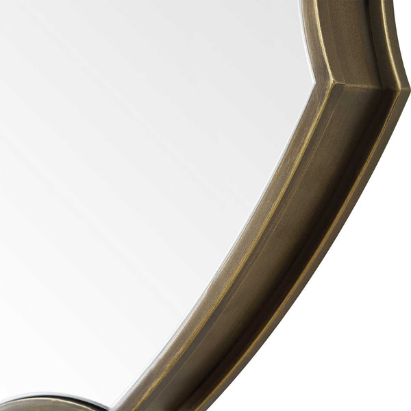 Uttermost Gearing Up Bronze Mirror