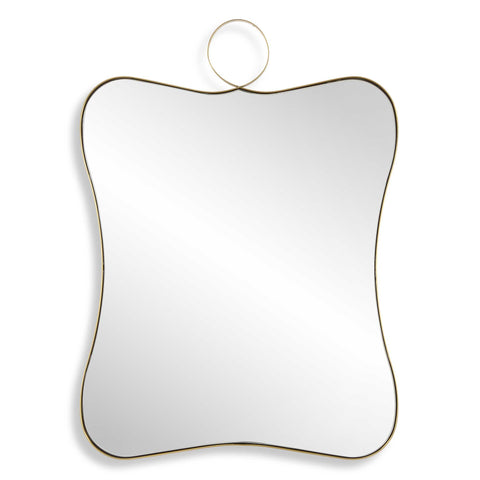 Uttermost Talia Brass Vanity Mirror