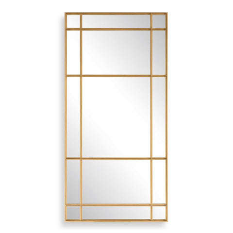 Uttermost Spurgeon Gold Window Mirror