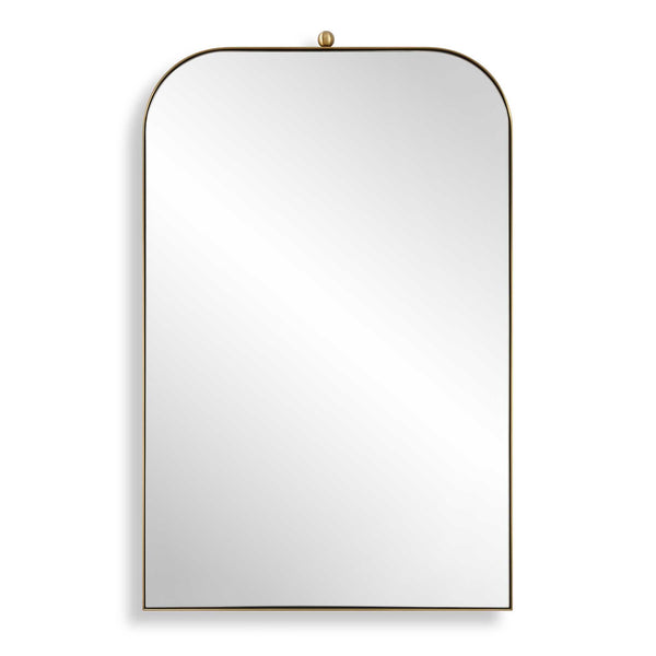 Uttermost Cassidy Brass Arch Mirror