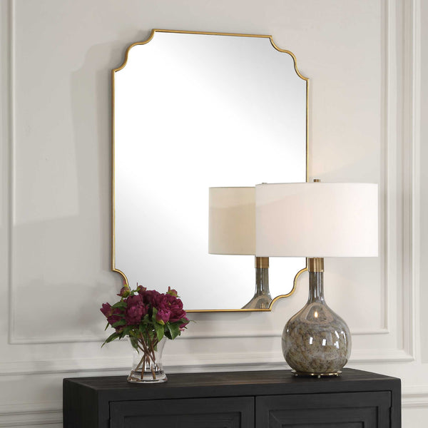 Uttermost Lennyn Gold Vanity Mirror