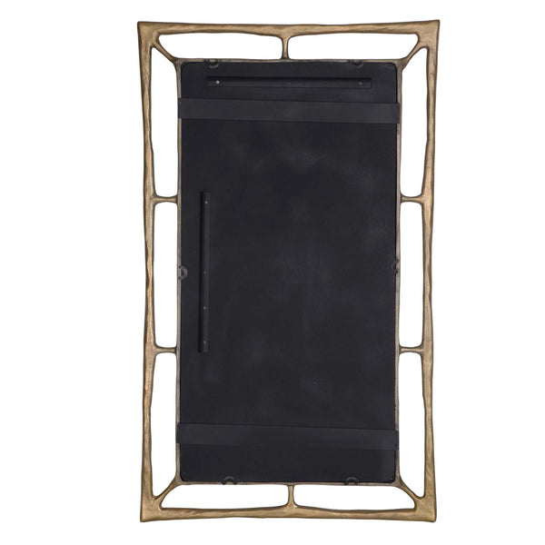 Uttermost Felix Brass Rectangle Mirror