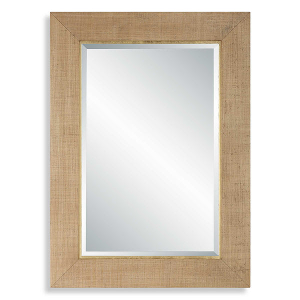 Uttermost Bungalow Grass Cloth Mirror
