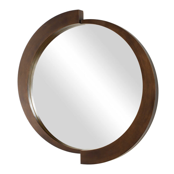 Uttermost Reverse Round Mirror