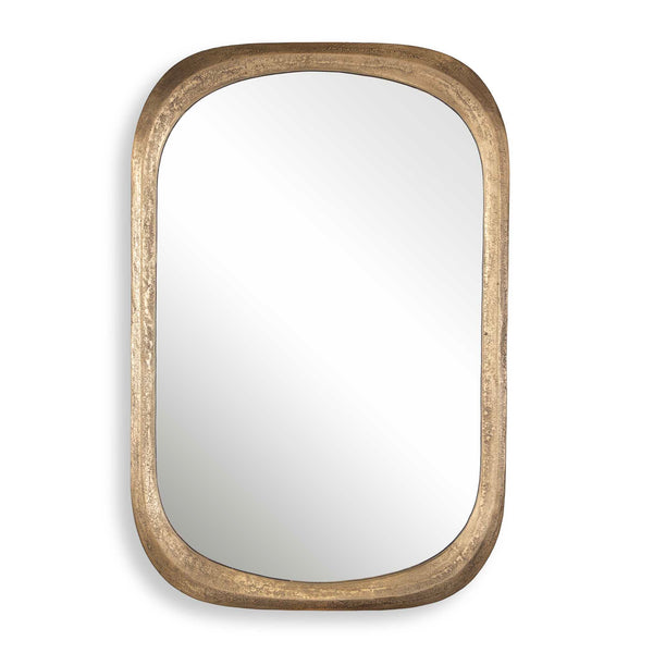 Uttermost Malone Brass Mirror