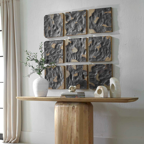 Uttermost Ignite Wood Wall Decor Set/9