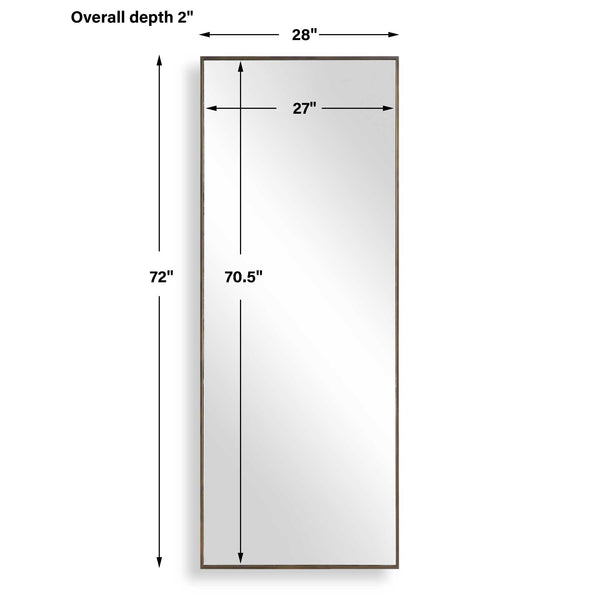 Uttermost Patterson Bronze Dressing Mirror