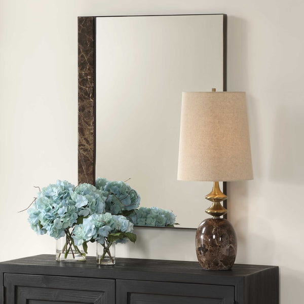 Uttermost Hanover Marble Mirror