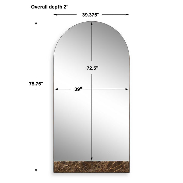 Uttermost Hanover Marble Arch Mirror