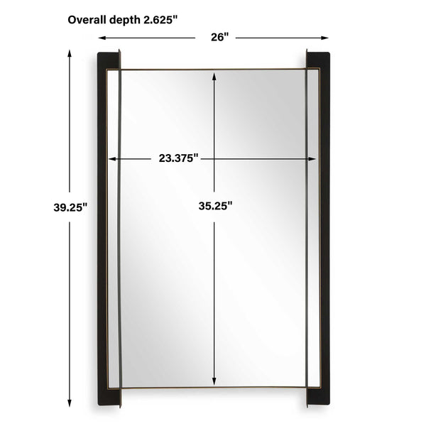 Uttermost Cunene Industrial Wall Mirror
