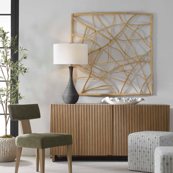 Uttermost Tangled Up Outdoor Teak Wall Decor